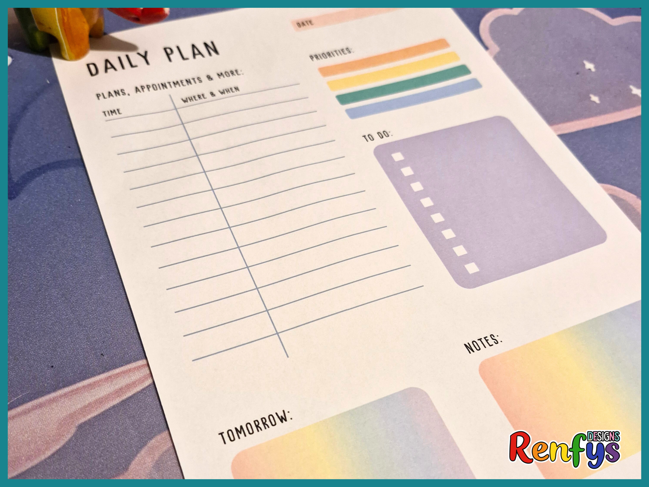 Daily Planner Page - Image 2