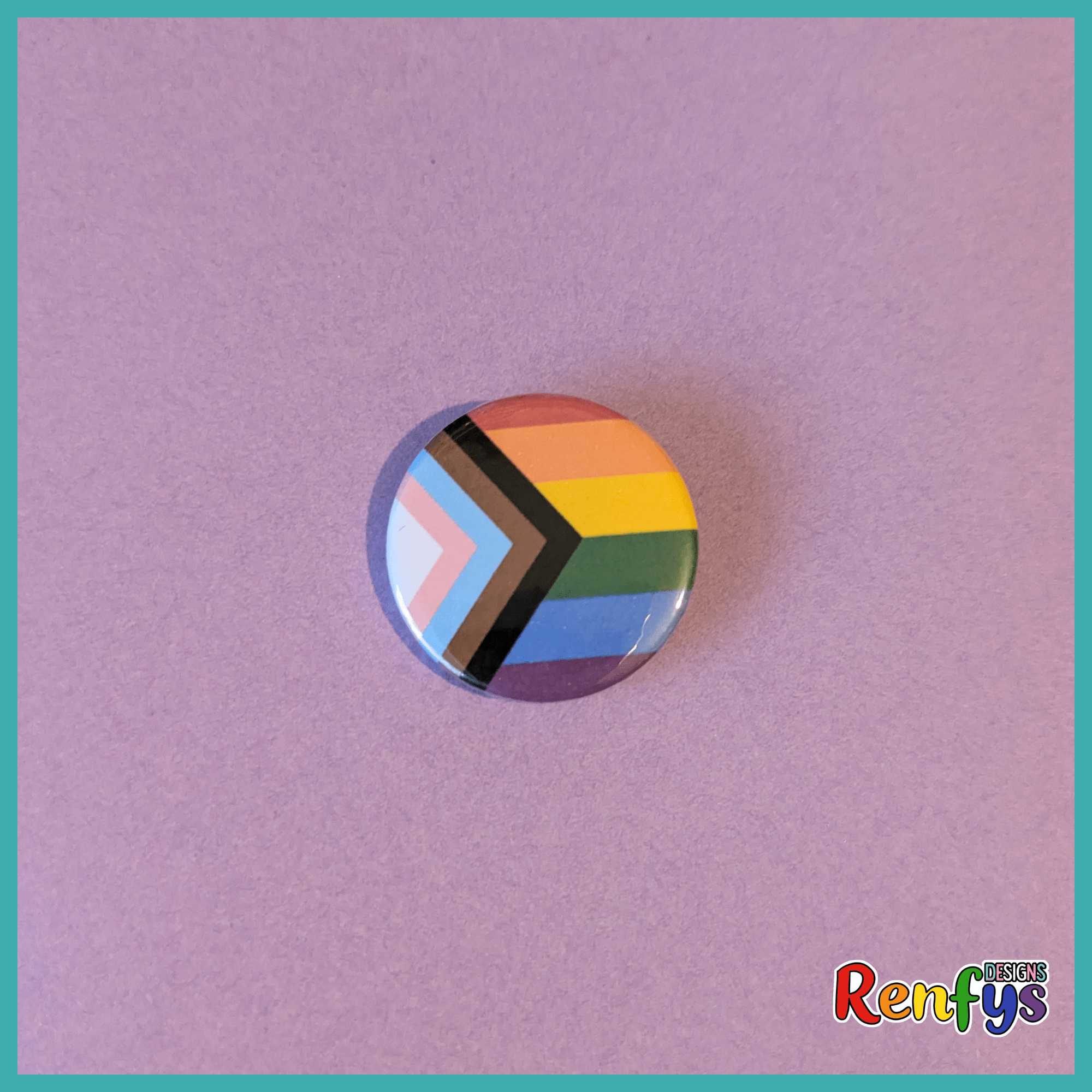Custom Pride Flag Badge