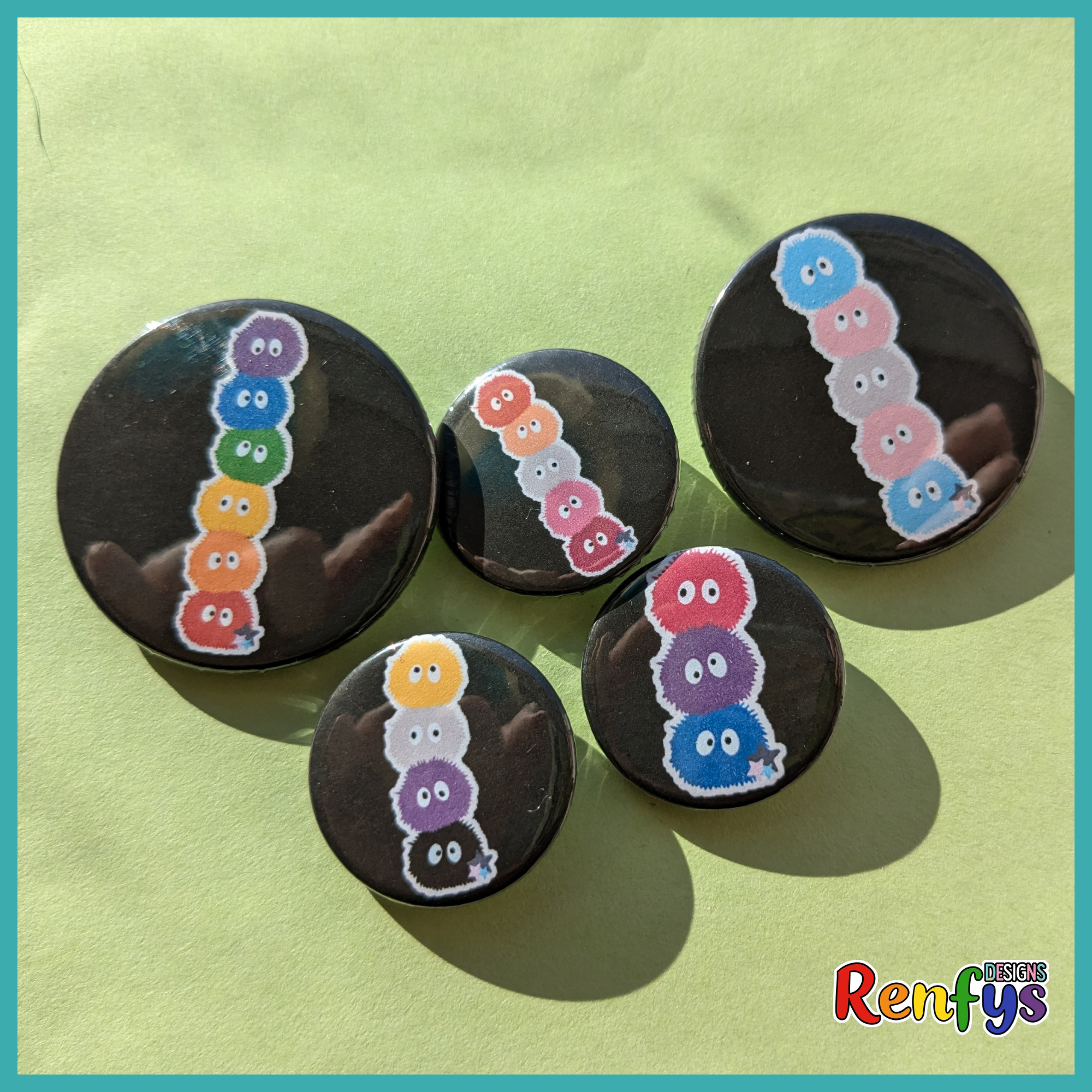 Soot Sprite Pride Flag Badge - Image 2