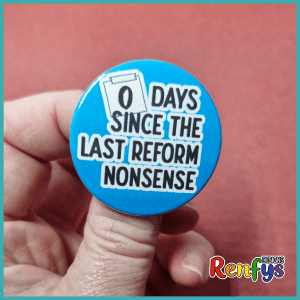 Zero Days Since The Last Reform Nonsense