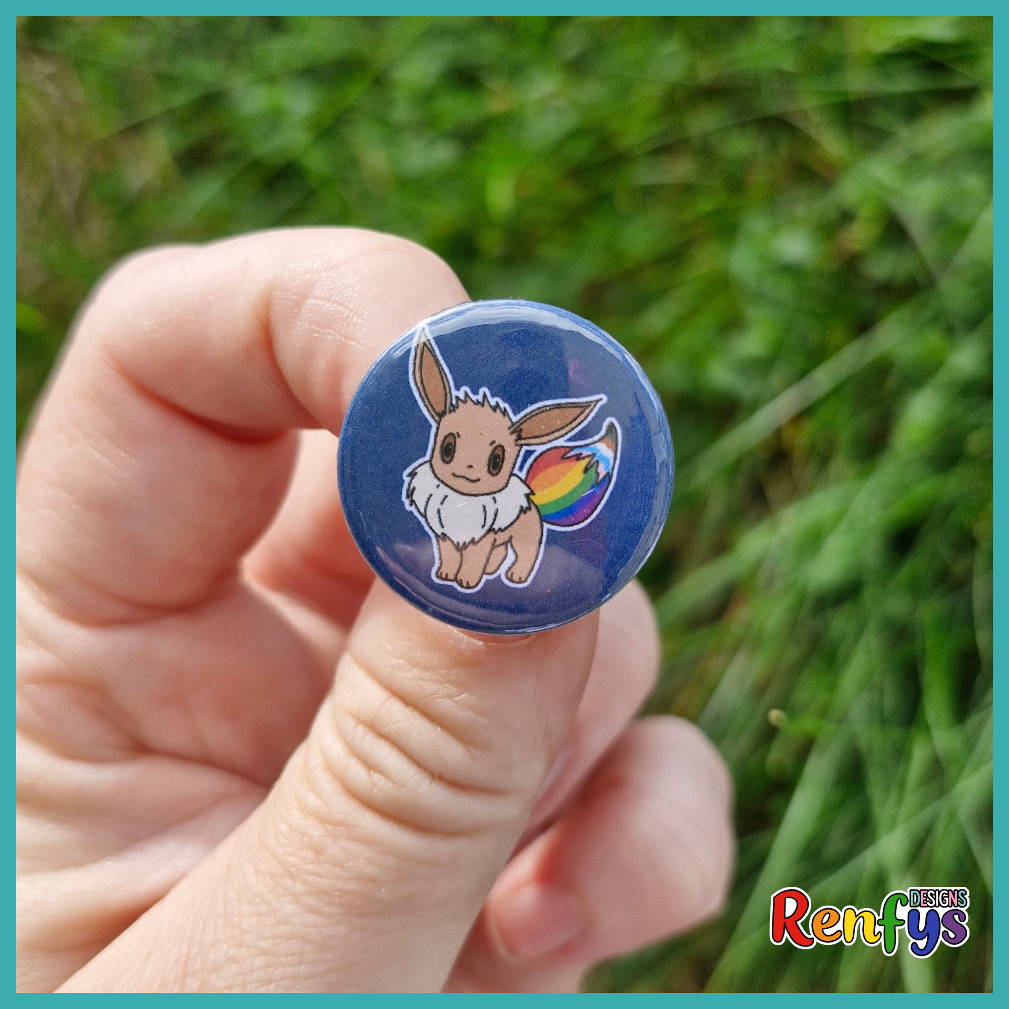 Eevee Evolutions Pride Badges - Image 4