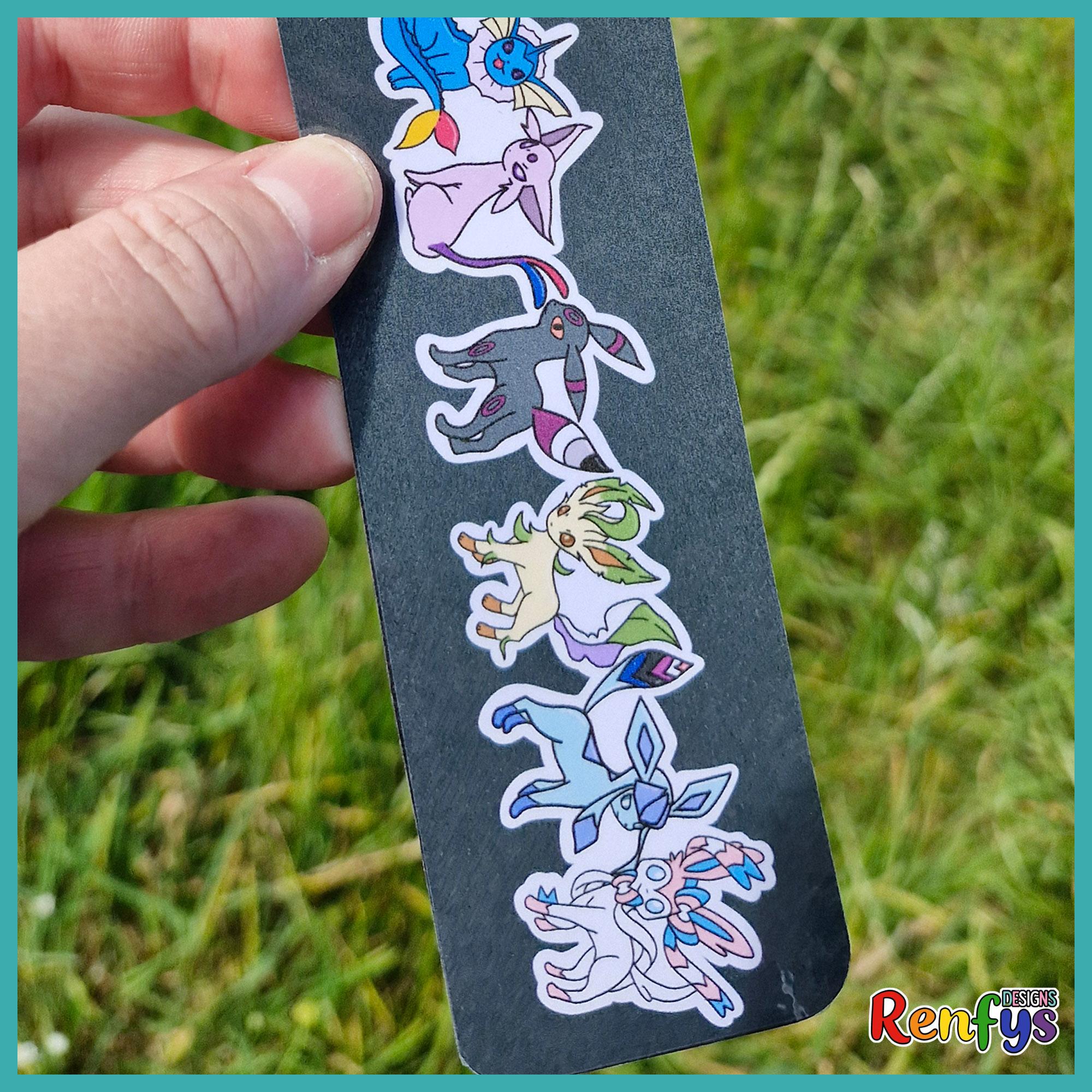 Eevee Evolutions Pride Flag Bookmark - Image 4