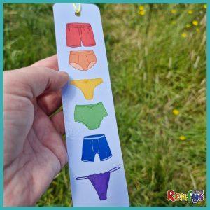 Pride Pants Bookmark